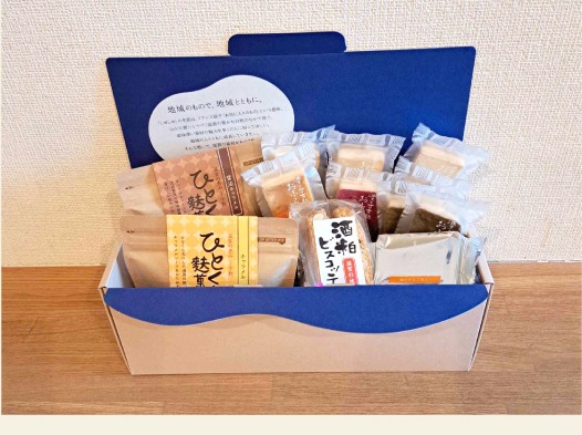 創業40周年記念品のお菓子詰め合わせ