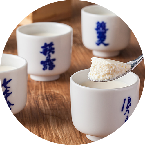Japanese Sake Lees Cheesecake
